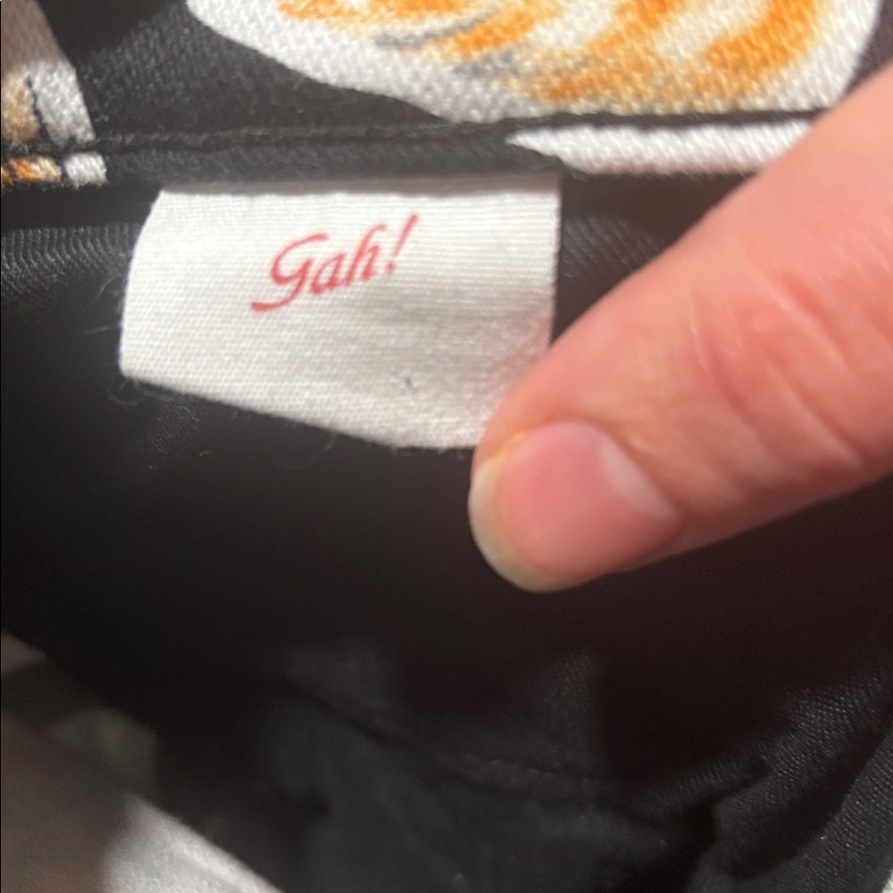 LISA SAYS GAH Robyn jeans Italian buon appetitto print - Picture 7 of 8